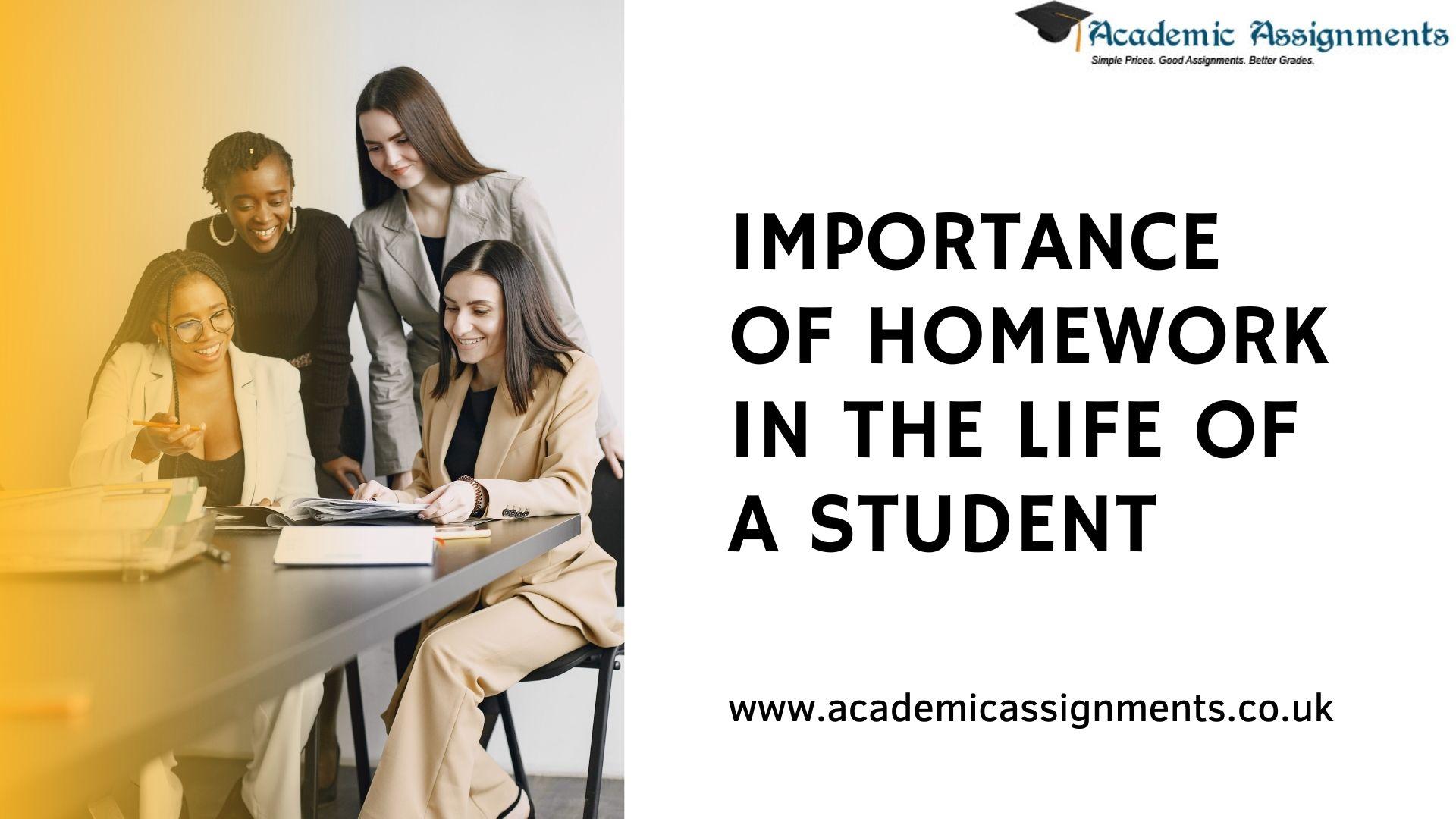 articles about the importance of homework